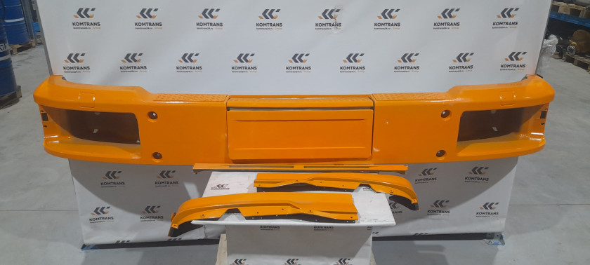 Бампер передний SHACMAN F3000/F2000 верх пластик черный