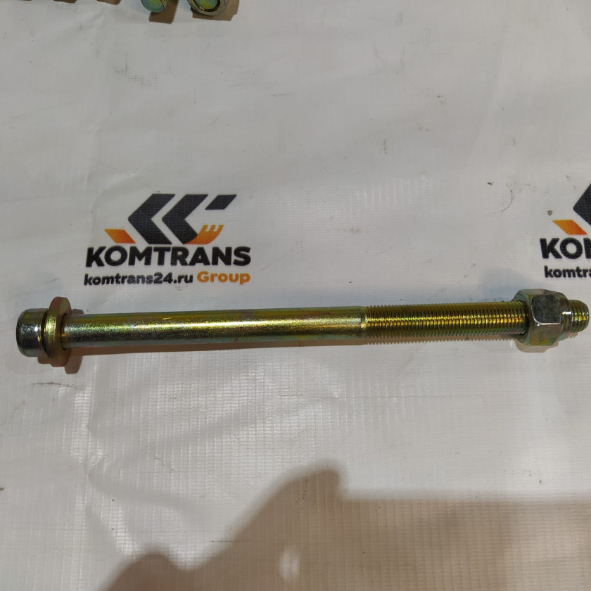 Болт M14*220 рессоры передней центральный с гайкой SHACMAN Болт M14*220 рессоры передней центральный с гайкой SHACMAN