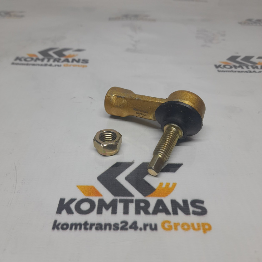 Наконечник тяги КПП М12*1,75 M10*1.5 L 55мм левый (внут. резьба) SHACMAN X3000 Наконечник тяги КПП М12*1,75 M10*1.5 L 55мм левый (внут. резьба) SHACMAN X3000