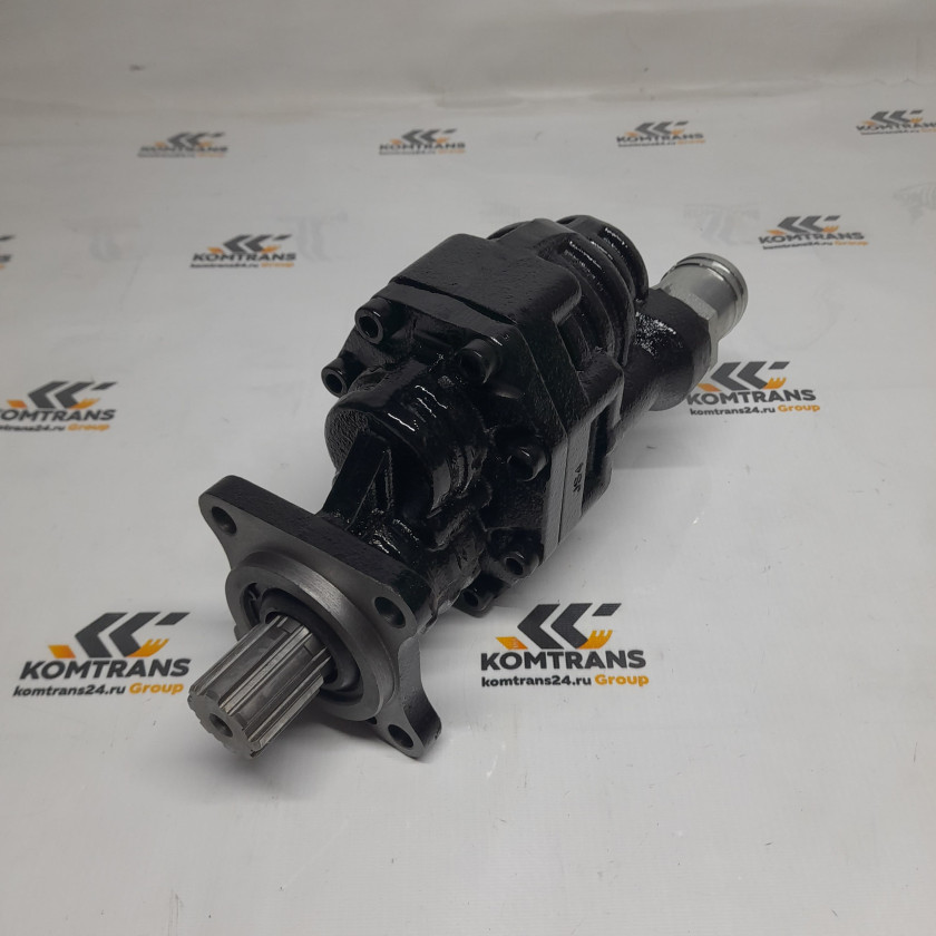 Насос подъема кузова 8 шлицов SHACMAN X3000 Насос подъема кузова 8 шлицов SHACMAN X3000