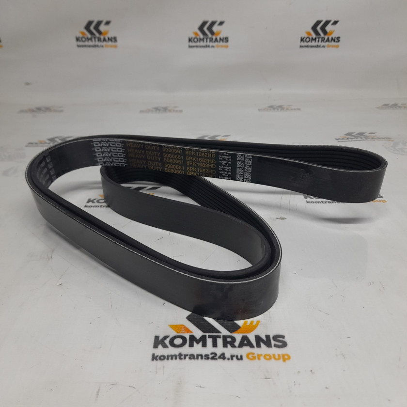 Ремень 8PK1682 Dayco приводной Cummins M11 4982924X Ремень 8PK1682 Dayco приводной Cummins M11 4982924X