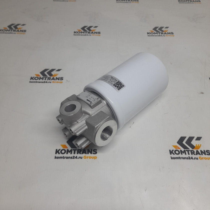 Фильтр трубопровода переднего моста с корпусом XCMG GR2205AT Фильтр трубопровода переднего моста с корпусом XCMG GR2205AT