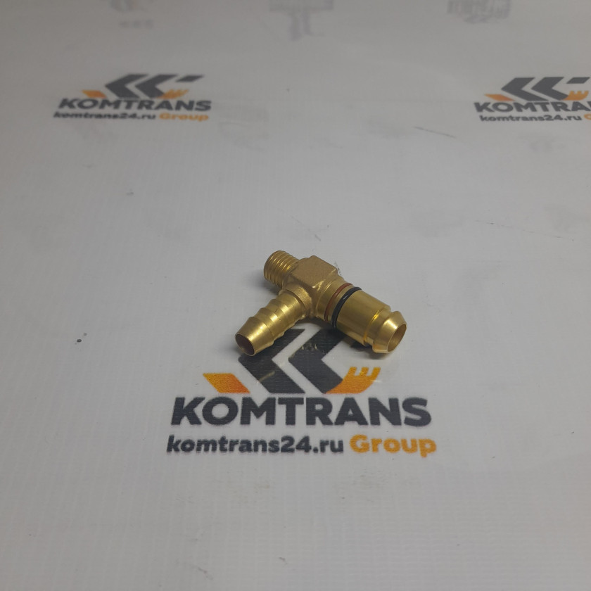 Фитинг (Штуцер) Т-образный воздушный (d 12; d 12) SHACMAN Фитинг (Штуцер) Т-образный воздушный (d 12; d 12) SHACMAN