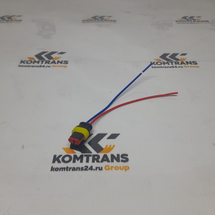 Разъем датчика температуры охл. жидкости (колодка, штекер) Разъем датчика температуры охл. жидкости (колодка, штекер)