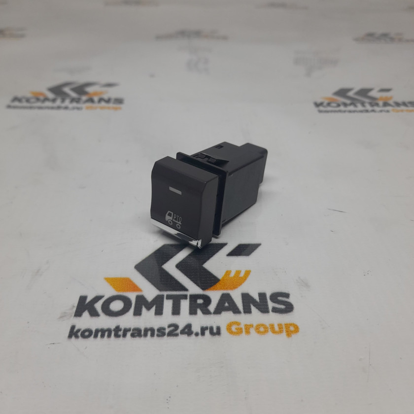 Переключатель клавиша управ. дросельной заслонки (PTO) дальнего действия SHACMAN X5000 Переключатель клавиша управ. дросельной заслонки (PTO) дальнего действия SHACMAN X5000