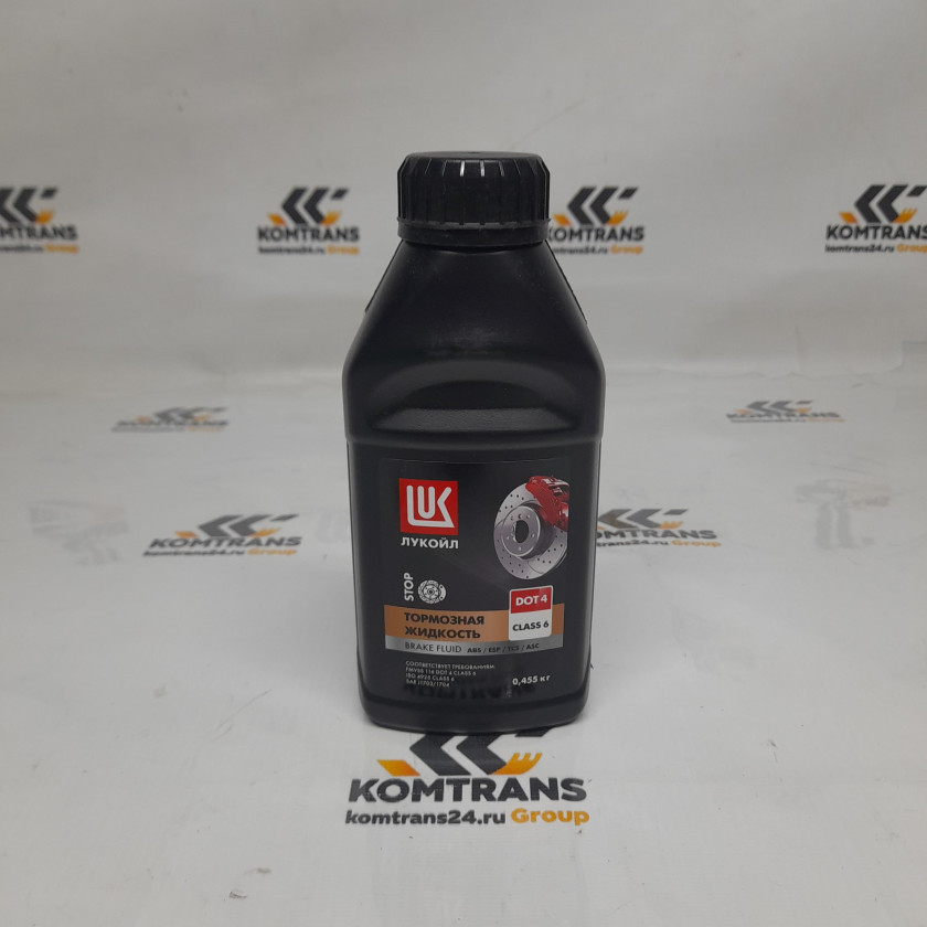 Жидкость тормозная ЛУКОЙЛ DOT-4 (КЛАСС 6) 0,455 л. Жидкость тормозная ЛУКОЙЛ DOT-4 (КЛАСС 6) 0,455 л.