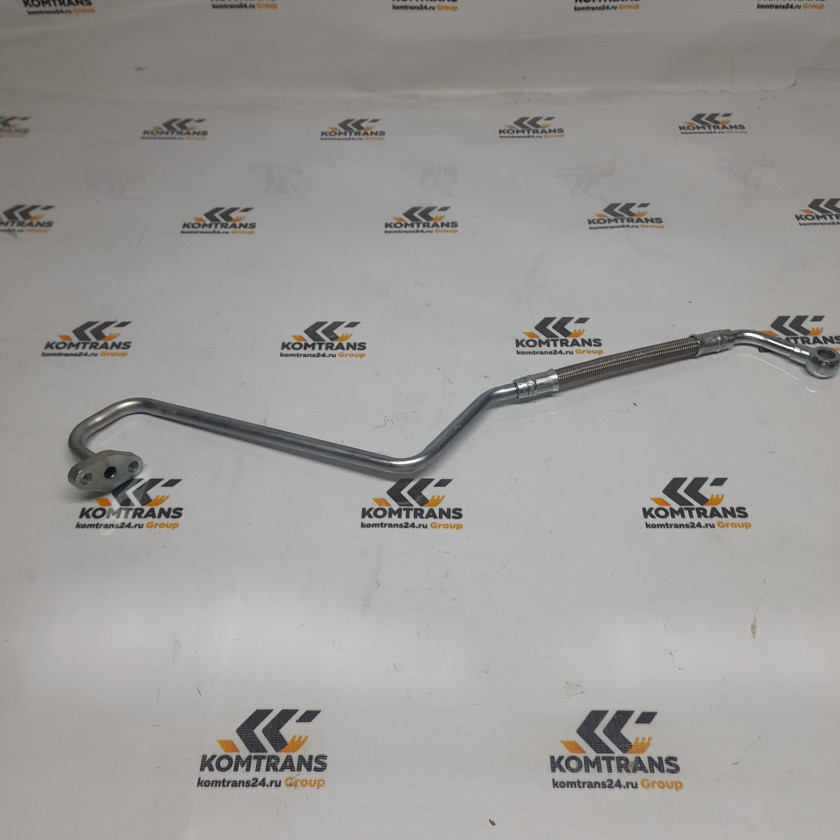 Трубка подачи масла в турбокомпрессор WP7 (Е5) WEICHAI