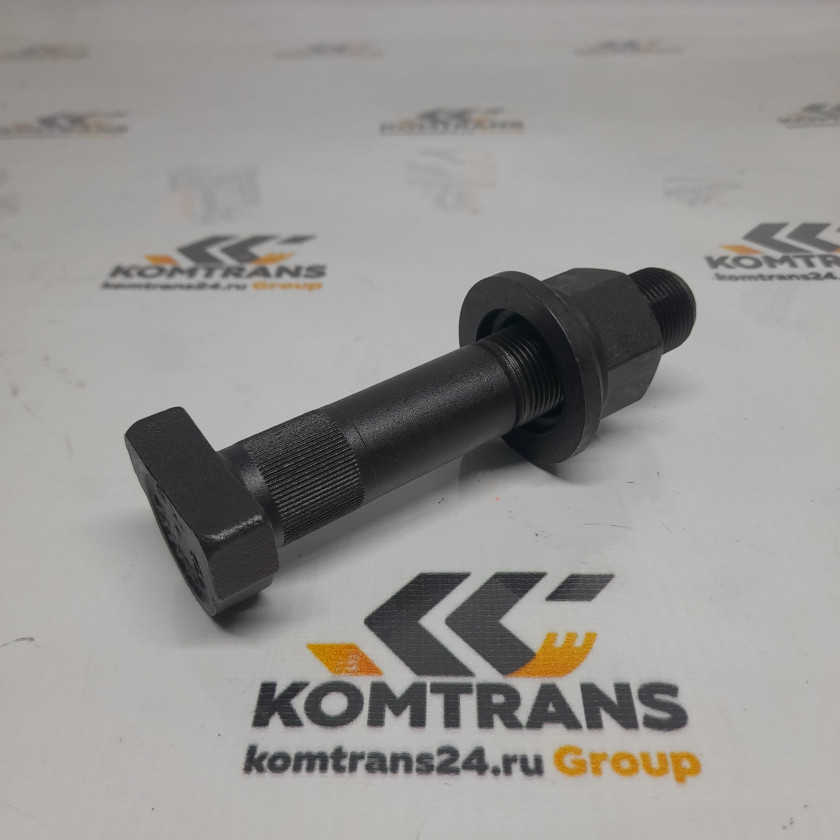 Шпилька М22*120 заднего колеса с гайкой (с насечкой) CREATEK