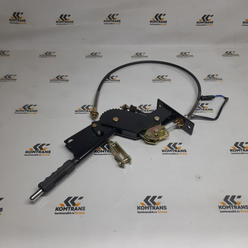 Рычаг стояночного тормоза в сборе с тросом XCMG GR215A GR165