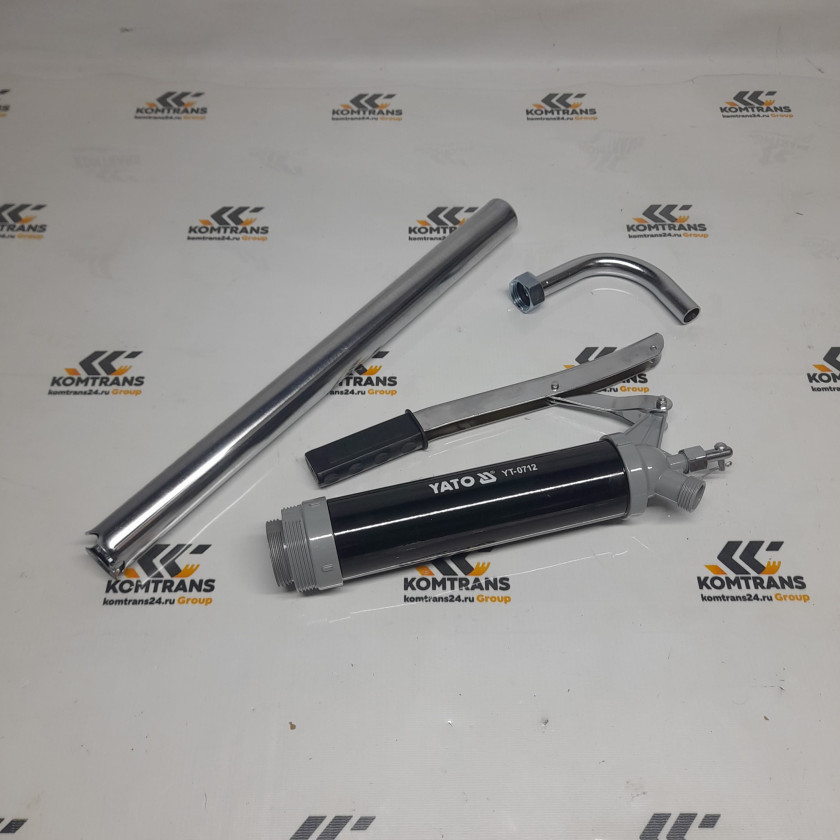 Насос масляный ручной бочковой 300 мл за ход поршневой 16-18 л/мин YATO