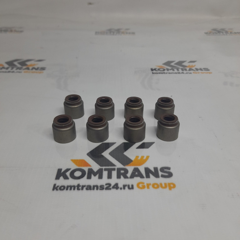 Колпачки маслосъемные YCD4D22G/YCD4J22G/YCD4J11G Yuchai (комплект 8шт) Колпачки маслосъемные YCD4D22G/YCD4J22G/YCD4J11G Yuchai (комплект 8шт)