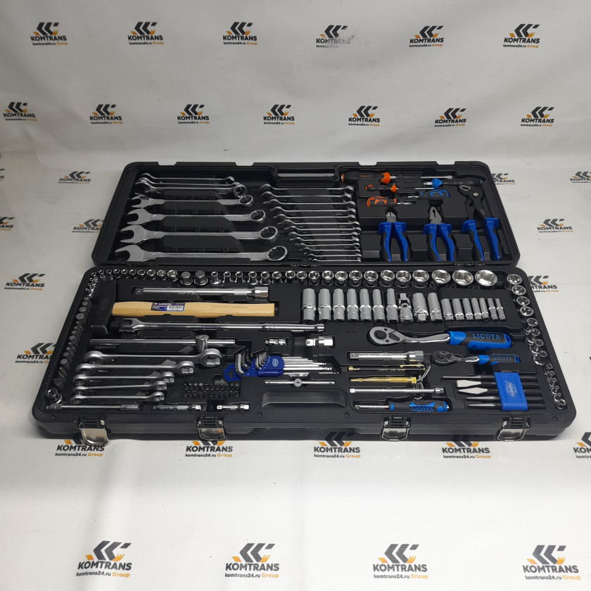 Набор инструментов 1/2, 1/4 6 гр. 167 предметов ALK-8023F Licota
