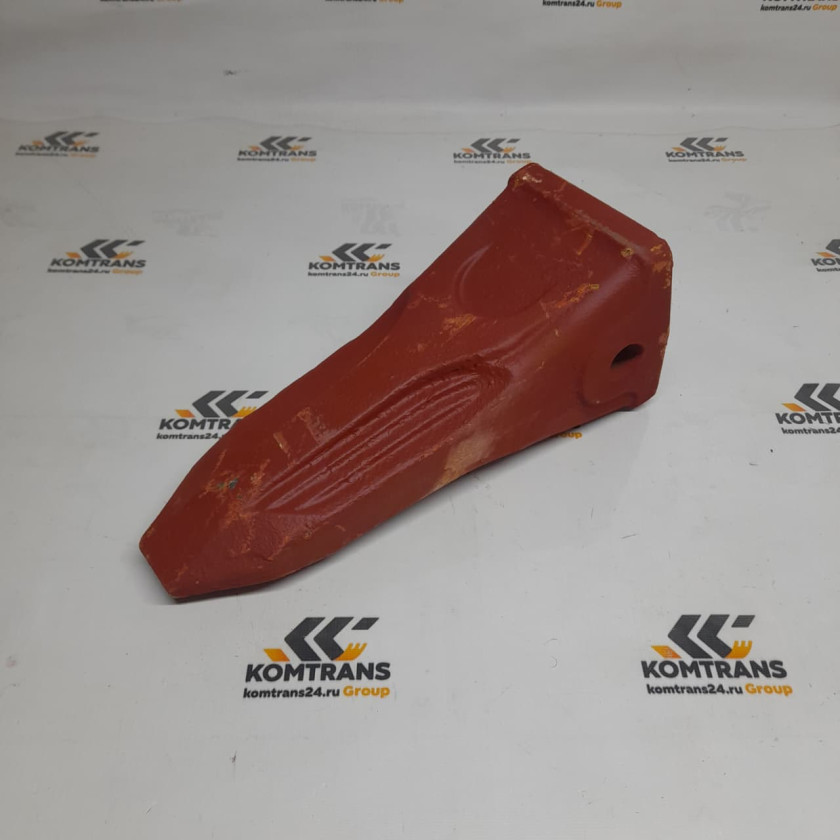 Коронка зуба ковша XCMG XE370CA (ковш 2,1 куба) скальная КРАСНАЯ