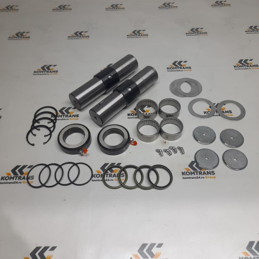 Ремкомплект шкворня SHACMAN 51*50мм X3000 H=223 HDZ7.5T на ось (MALANG ORIGINAL PARTS)