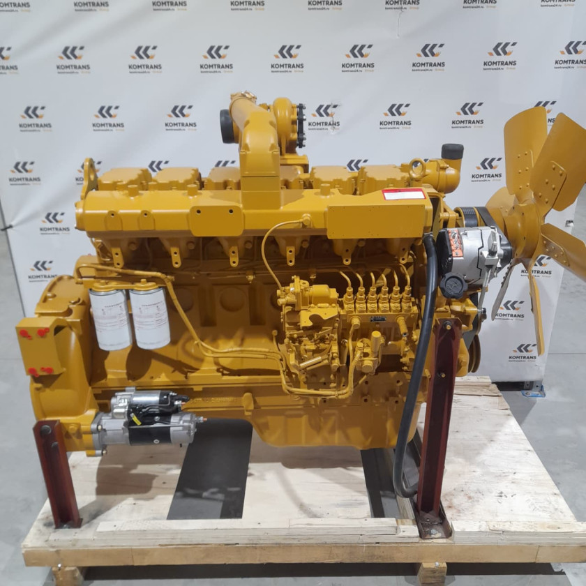 Двигатель WD10G240E201 в сборе XCMG ZL60GV (ТКР по середине снизу)